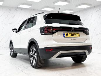 VOLKSWAGEN T-CROSS 1.0 TSI Black Edition SUV 5dr Petrol Manual Euro 6 (s/s) (110 ps