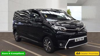 Toyota Proace Black 2.0D Design MWB Van, 33,800 miles, Euro 6, 6-Speed manual,