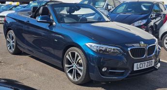 BMW 2 SERIES AUTOMATIC 1.5 218i Sport Convertible 2dr Petrol Euro 6 (s/s) (13