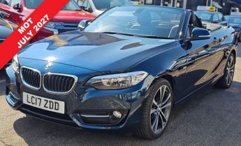BMW 2 SERIES AUTOMATIC 1.5 218i Sport Convertible 2dr Petrol Euro 6 (s/s) (13