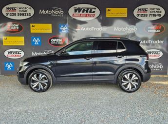 VOLKSWAGEN T-CROSS 1.0 TSI Black Edition SUV 5dr Petrol DSG Euro 6 (s/s) (110 ps)