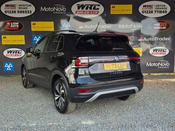 VOLKSWAGEN T-CROSS 1.0 TSI Black Edition SUV 5dr Petrol DSG Euro 6 (s/s) (110 ps)
