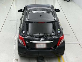 TOYOTA VITZ 1.3 Automatic Petrol Hatchback JAPANESE IMPORT Black 5 dr