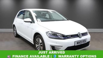 VOLKSWAGEN E-GOLF 35.8kWh e-Golf Hatchback 5dr Electric Auto (136 ps)
