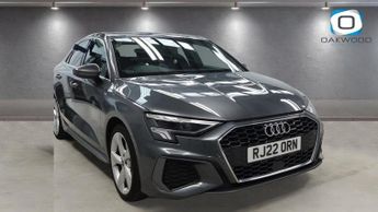 Audi A3 1.5 TFSI 35 S line Saloon 4dr Petrol Manual Euro 6 (s/s) (150 ps