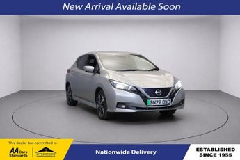 NISSAN LEAF 62kWh e+ N-Connecta Hatchback 5dr Electric Auto (217 ps)