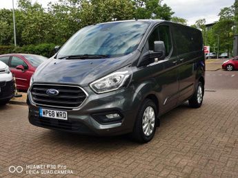 FORD TRANSIT CUSTOM 2.0 300 EcoBlue Limited Panel Van 5dr Diesel Auto L1 H1 Euro 6 (