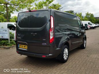 FORD TRANSIT CUSTOM 2.0 300 EcoBlue Limited Panel Van 5dr Diesel Auto L1 H1 Euro 6 (