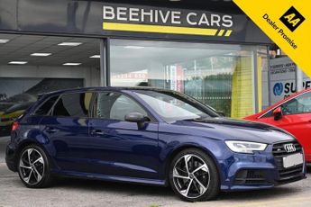 Audi S3 2.0 TFSI Black Edition Sportback 5dr Petrol S Tronic quattro Eur