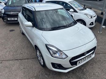 SUZUKI SWIFT 1.2 Dualjet MHEV SZ-T Hatchback 5dr Petrol Hybrid CVT Euro 6 (s/