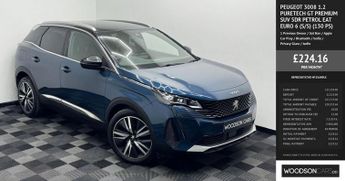 PEUGEOT 3008 1.2 PureTech GT Premium SUV 5dr Petrol EAT Euro 6 (s/s) (130 ps)