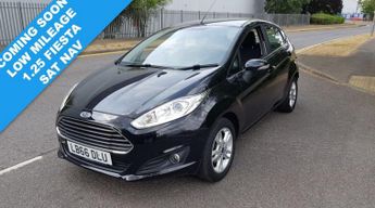 Ford Fiesta 1.25 Zetec Hatchback 5dr Petrol Manual Euro 6 (82 ps)