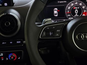 AUDI RS3 2.5 TFSI Saloon 4dr Petrol S Tronic quattro Euro 6 (s/s) (400 ps