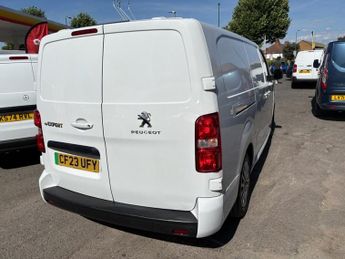 PEUGEOT E-EXPERT White E 1000 75kWh Asphalt Premium+ LWB Van, 18,388 miles, EV, A