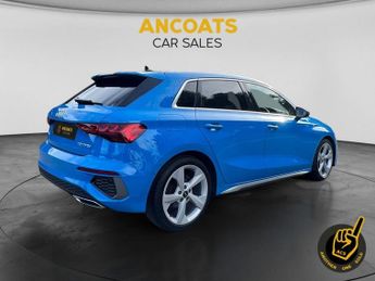 AUDI A3 1.0 TFSI 30 S line Sportback 5dr Petrol S Tronic Euro 6 (s/s) (1