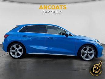 AUDI A3 1.0 TFSI 30 S line Sportback 5dr Petrol S Tronic Euro 6 (s/s) (1