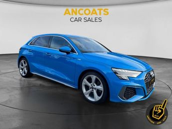 AUDI A3 1.0 TFSI 30 S line Sportback 5dr Petrol S Tronic Euro 6 (s/s) (1