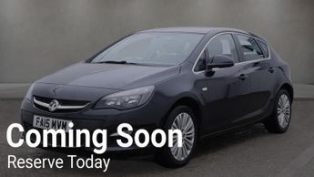 Vauxhall Astra 1.4i Excite Hatchback 5dr Petrol Manual Euro 6 (100 ps)
