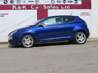 ALFA ROMEO MITO 1.4 TB MultiAir Distinctive Hatchback 3dr Petrol TCT Euro 6 (s/s