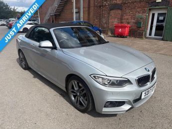 BMW 2 SERIES 2.0 220d M Sport Convertible 2dr Diesel Auto Euro 6 (stop/start)