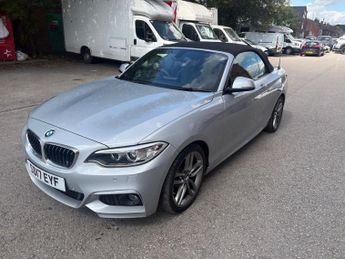 BMW 2 SERIES 2.0 220d M Sport Convertible 2dr Diesel Auto Euro 6 (stop/start)