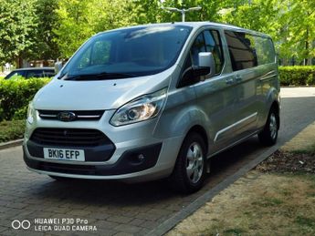 FORD TRANSIT CUSTOM 2.2 TDCi 290 Limited Panel Van 5dr Diesel Manual L1 H1 (186 g/km