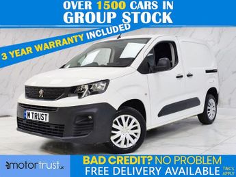 PEUGEOT PARTNER 1.5 BlueHDi 1000 Professional Standard Panel Van 5dr Diesel Manu