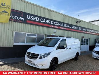 Mercedes Vito 1.7 114 CDI Progressive Panel Van 5dr Diesel Manual FWD L2 Euro 