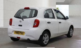 NISSAN MICRA 1.2 Visia Hatchback 5dr Petrol CVT Euro 6 (80 ps)