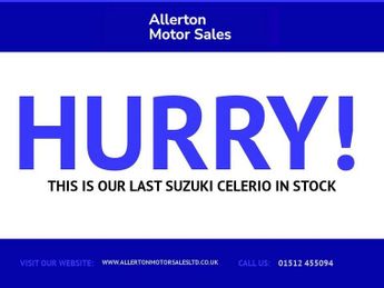 SUZUKI CELERIO 1.0 SZ3 Hatchback 5dr Petrol Manual Euro 6 (68 ps)