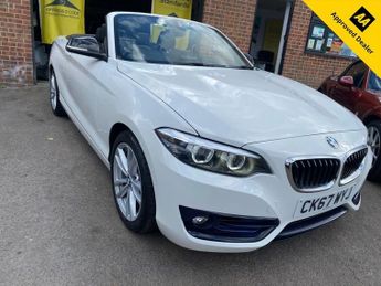 BMW 218 1.5 218i Sport Convertible 2dr Petrol Auto Euro 6 (s/s) (136 ps)