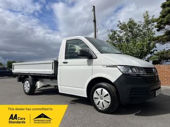 Volkswagen Transporter T6.1 T30 148BHP DROPSIDE ONLY 53TH MILES +VAT