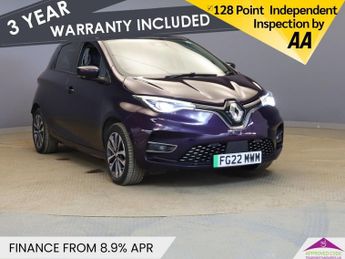 RENAULT ZOE R135 EV50 52kWh GT Line + Hatchback 5dr Electric Auto (Rapid Cha