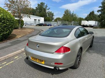 BMW 6 SERIES 3.0 630i Coupe 2dr Petrol Auto Euro 4 (258 ps)-Factory Extras Wo