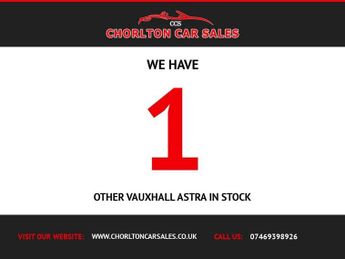 VAUXHALL ASTRA 1.6 16v Exclusiv Hatchback 5dr Petrol Manual Euro 5 (115 ps)