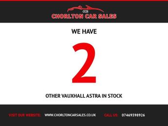 VAUXHALL ASTRA 1.6 VVT 16v SRi Sport Hatch 3dr Petrol Manual (146 g/km, 178 bhp