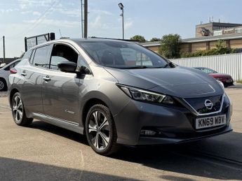 NISSAN LEAF 62kWh e+ Tekna Hatchback 5 Door Electric Automatic Grey 1 Former