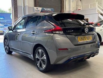 NISSAN LEAF 62kWh e+ Tekna Hatchback 5 Door Electric Automatic Grey 1 Former