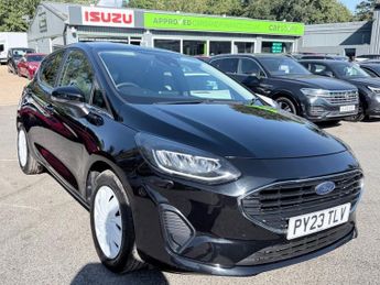 Ford Fiesta Black 1.0T EcoBoost MHEV Titanium, 15,350 miles, Euro 6 hybrid, 