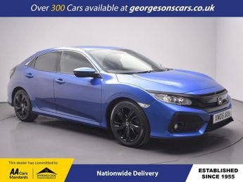Honda Civic 1.6 i-DTEC SR Hatchback 5dr Diesel Auto Euro 6 (s/s) (120 ps)