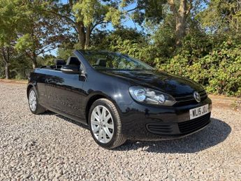 Volkswagen Golf TDi 1.6 TDI BlueMotion Tech SE Cabriolet 2dr Diesel Manual Euro 5 (s