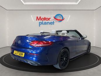 MERCEDES-BENZ C CLASS 2.1 C220d AMG Line Cabriolet 2dr Diesel G-Tronic+ Euro 6 (s/s) (