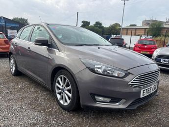 Ford Focus 1.5 TDCi Titanium Hatchback 5 Door Diesel Manual Brown Euro 6 Lo