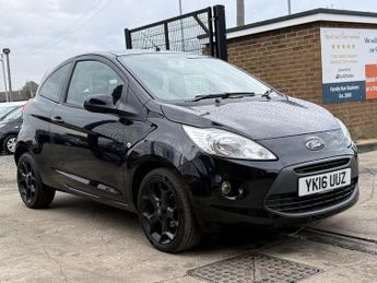 Ford Ka 1.2 Zetec Black Edition Hatchback 3 Door Petrol Manual Black Eur