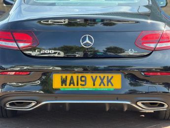 MERCEDES-BENZ C CLASS COUPE 1.5 C200 MHEV AMG Line Coupe Obsidian Black Petrol G-Tronic+ Eur