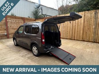 PEUGEOT RIFTER 4 Seat Wheelchair Accessible Disabled Access Vehicle WAV