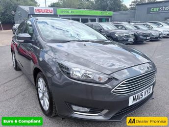 Ford Focus Grey 1.0T EcoBoost Titanium Hatchback, 46,500 miles, Euro 6, 5-S