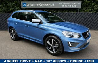 Volvo XC60 2.4 D4 R-Design Lux Nav SUV 5dr Diesel Manual AWD Euro 6 (s/s) (