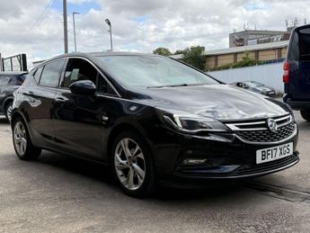 Vauxhall Astra 1.0i Turbo ecoFLEX SRi Nav Hatchback 5 Door Petrol Manual Black 