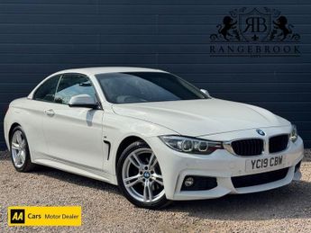BMW 4 Series 2.0 420d M Sport Convertible 2dr Diesel Auto Euro 6 (s/s) 